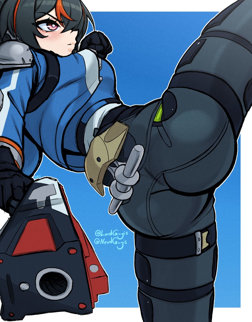 zhu yuan (zenless zone zero) drawn by lord_guyis