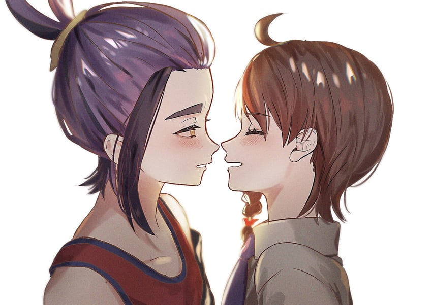 kieran and juliana (pokemon and 1 more) drawn by jinka