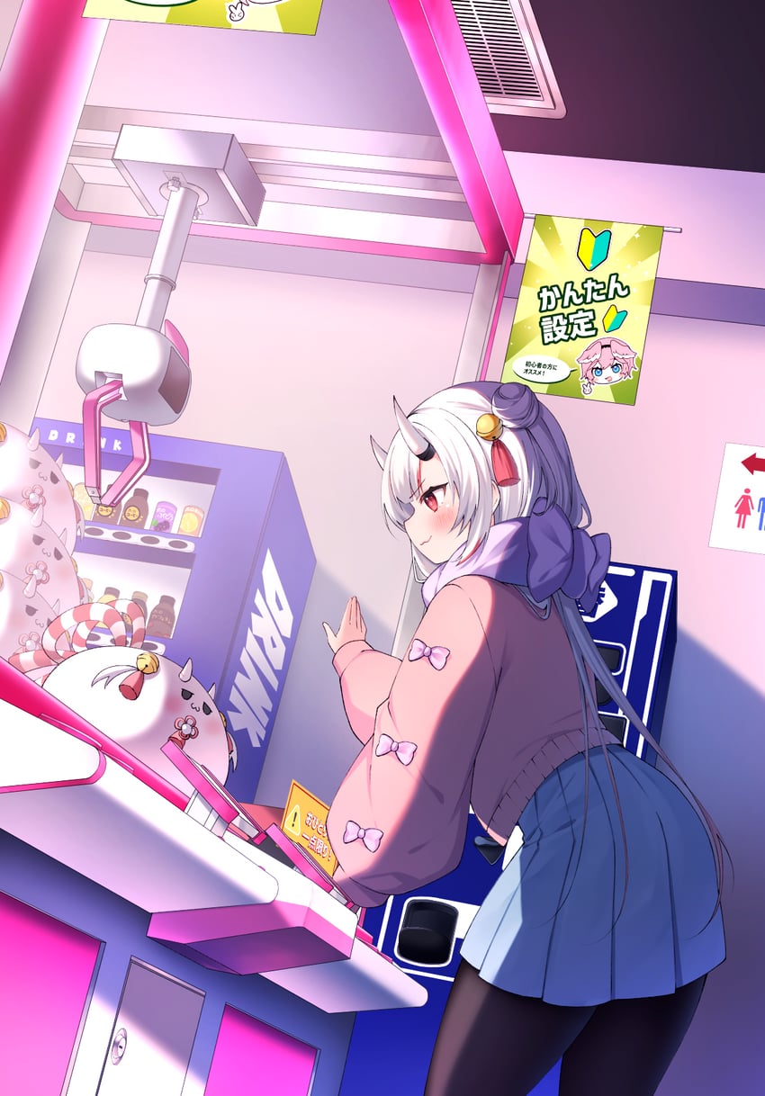 nakiri ayame, takane lui, and poyoyo (hololive) drawn by haruhitooo