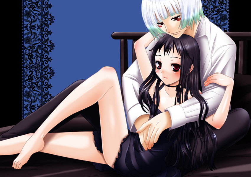 jakuri and michitaka ayatane (ar tonelico and 1 more) drawn by inumori_sayaka