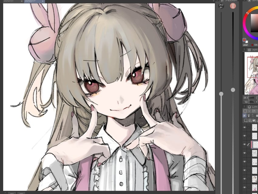 natori sana (sana channel) drawn by umashio_potechi-san