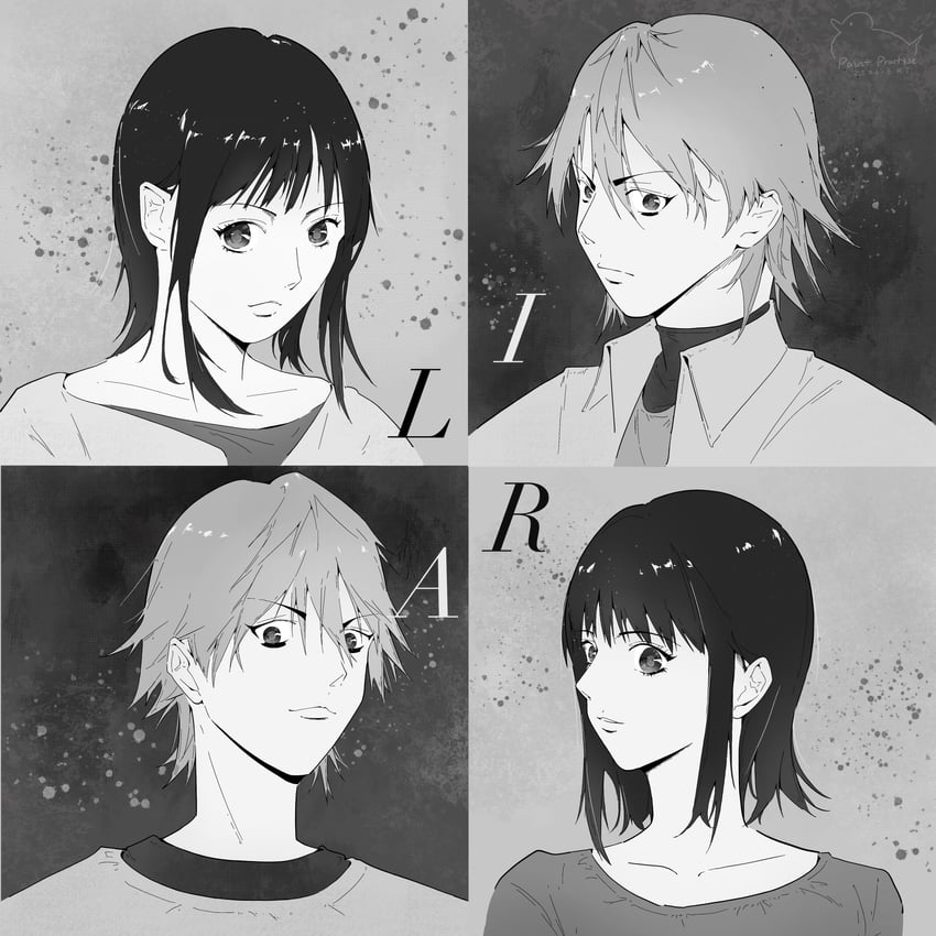 kanzaki nao and akiyama shinichi (liar game) drawn by gensou_getsumen_rt