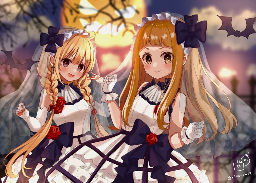 ichihara nina (idolmaster and 1 more) drawn by rino_cnc