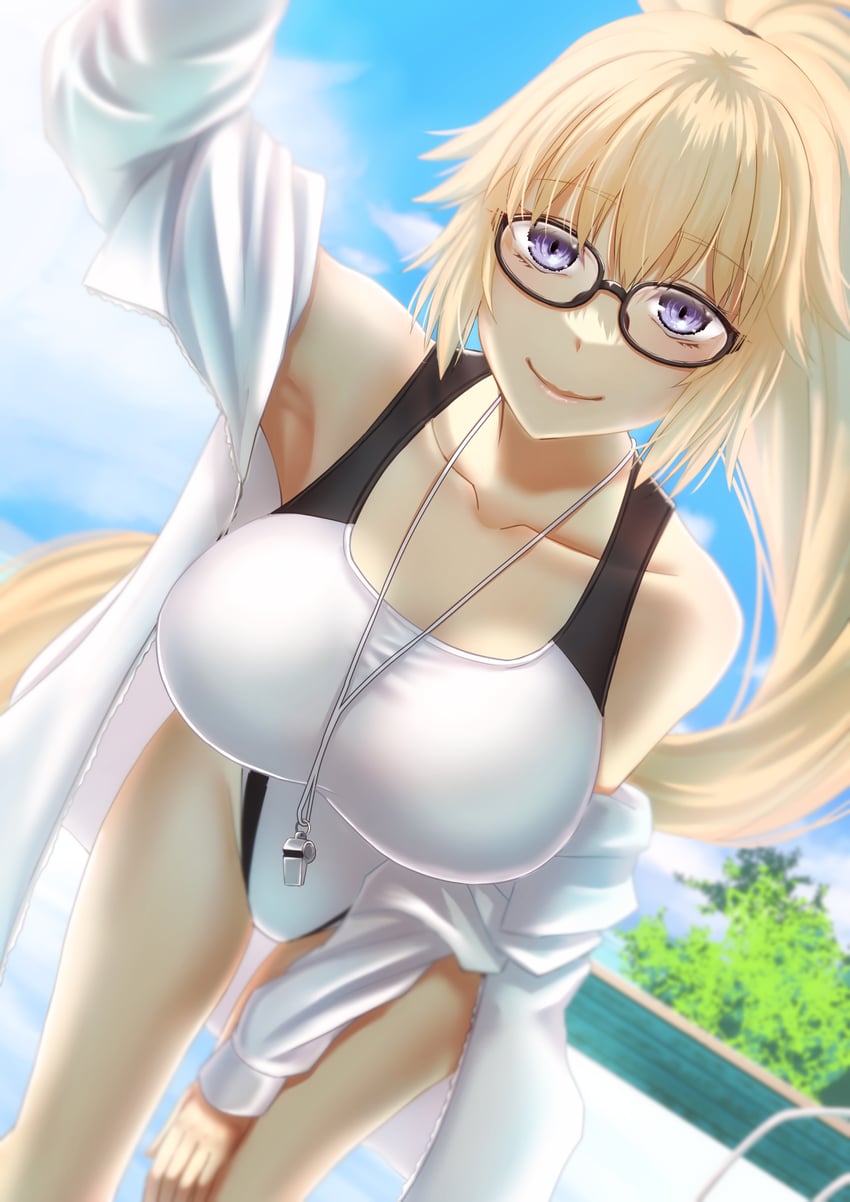 jeanne d'arc (fate and 1 more) drawn by thirukin
