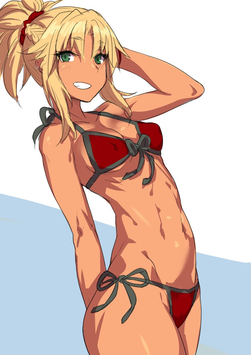 mordred (fate and 1 more) drawn by rama_(amaru)