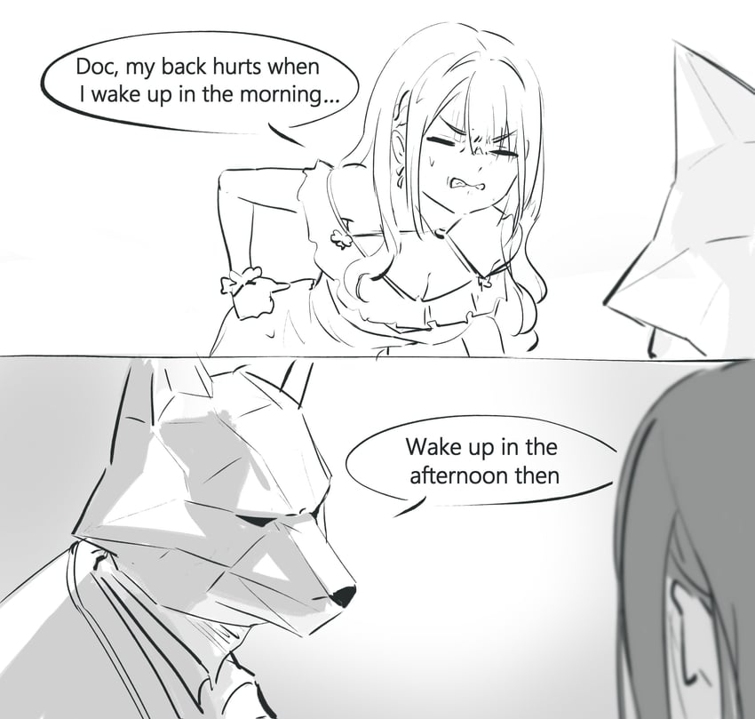 houshou marine and shirakami fubuki (hololive and 1 more) drawn by hyde_(tabakko)