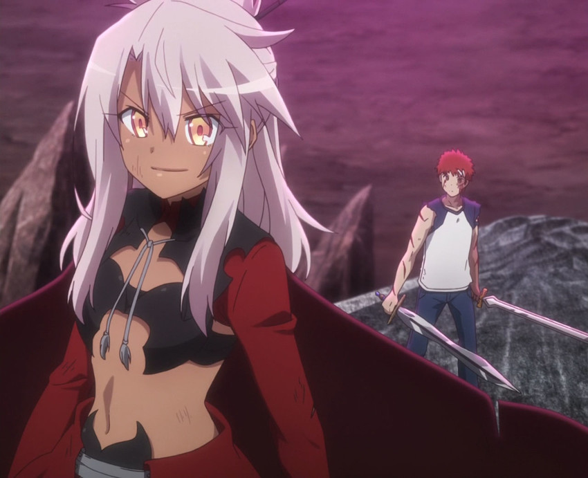 emiya shirou and chloe von einzbern (fate and 1 more)