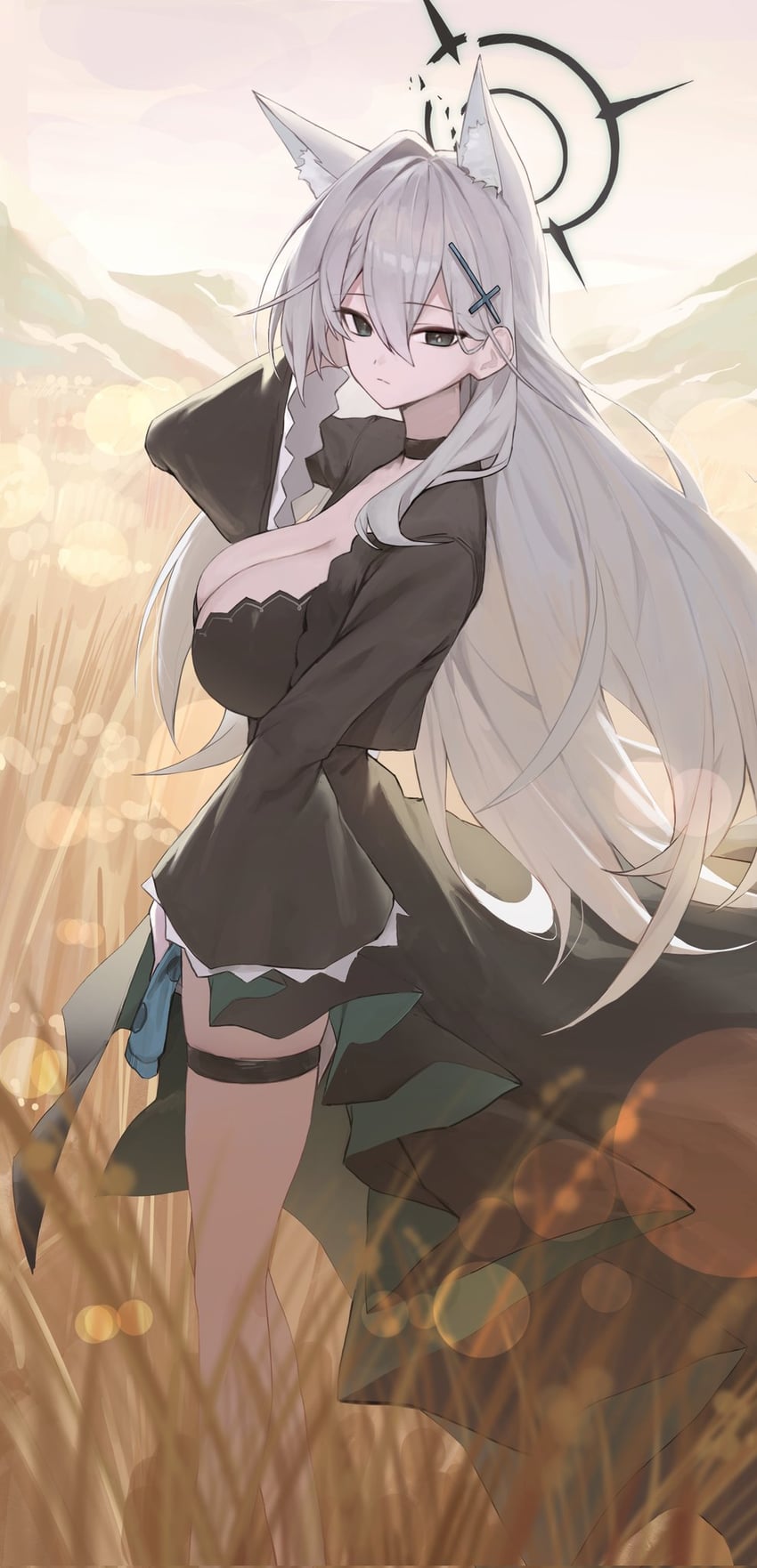 shiroko and shiroko terror (blue archive) drawn by huhi_(huhi_1211)