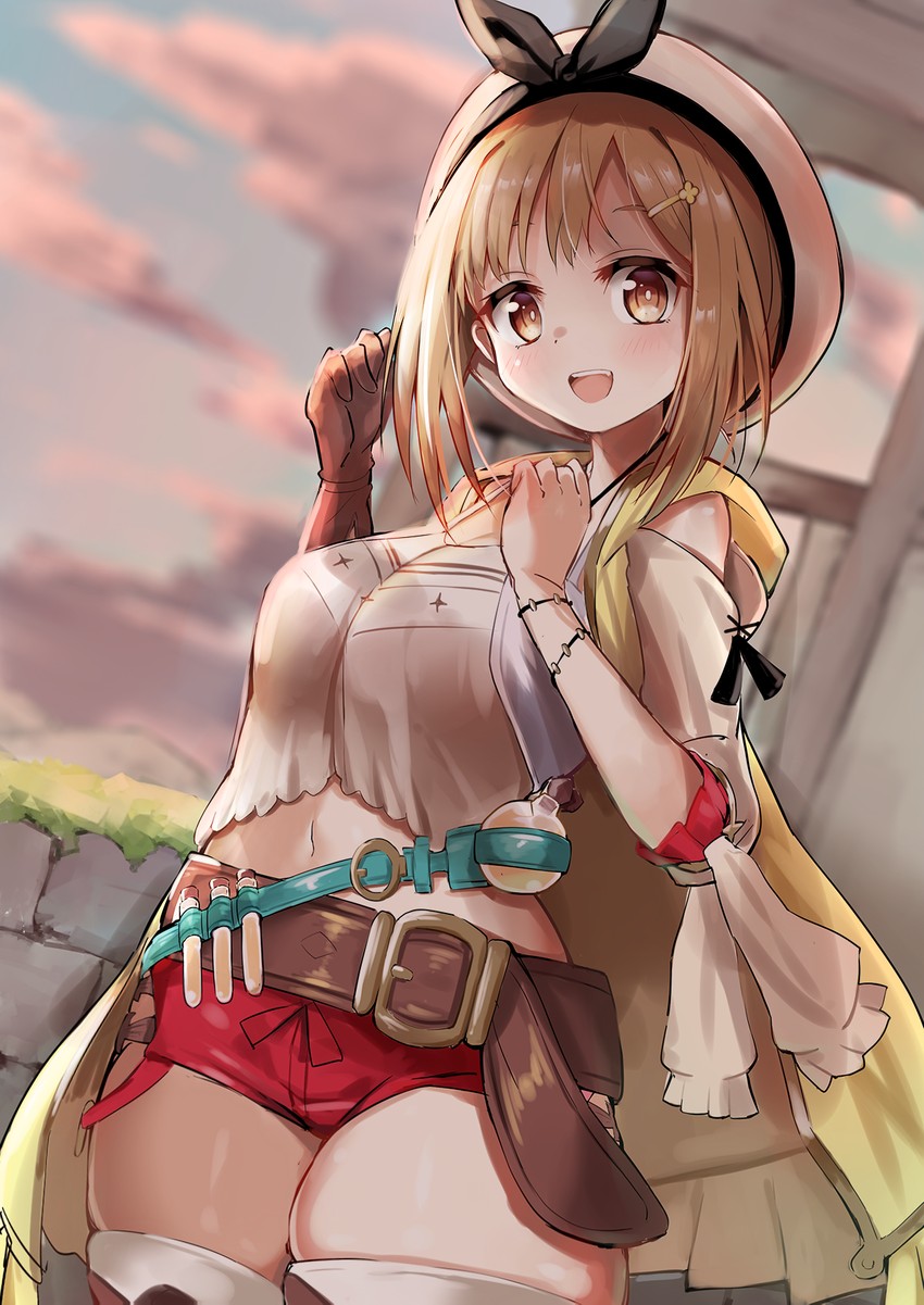 reisalin stout (atelier and 2 more) drawn by haru_(renol)