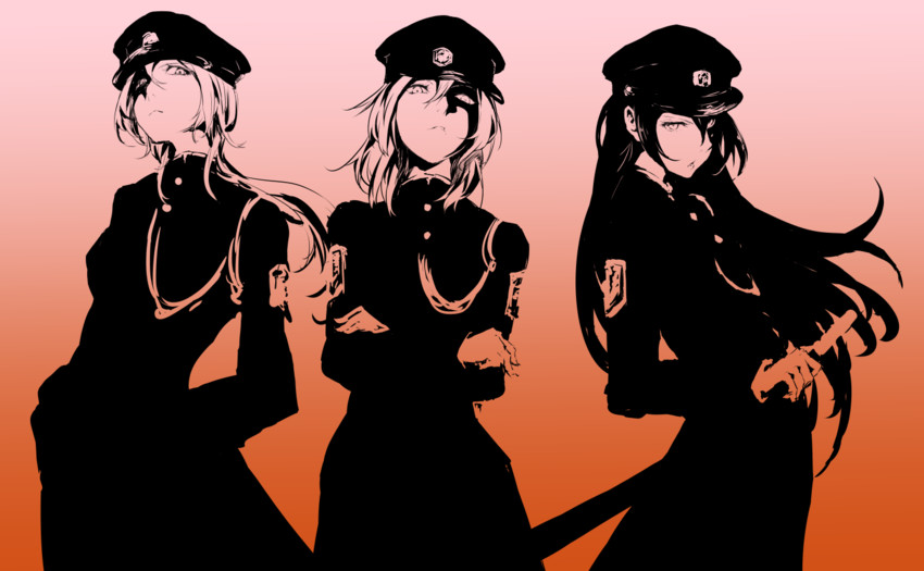 nishikino maki, sonoda umi, and ayase eli (love live! and 1 more) drawn by hakusen_(white_line)