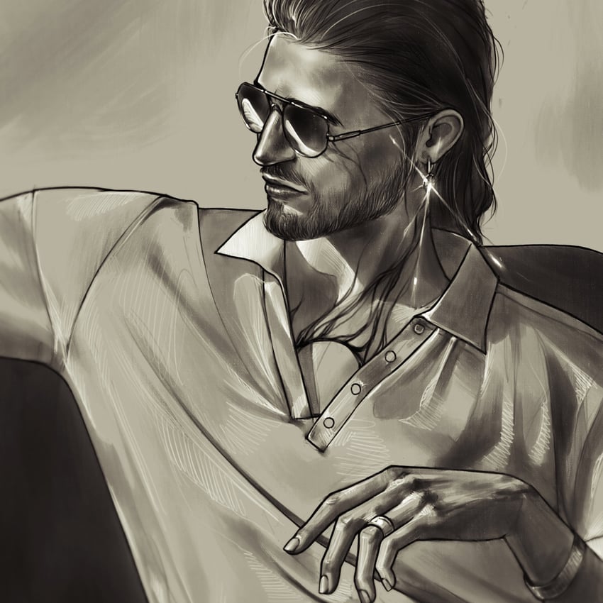 gale (dungeons & dragons and 2 more) drawn by avernussinner