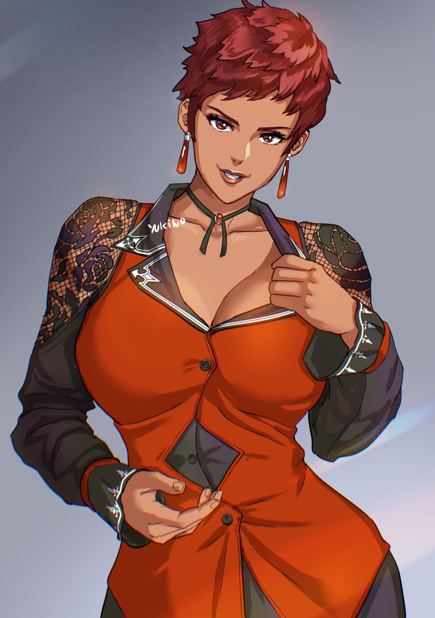 vice (the king of fighters and 1 more) drawn by yukinoshin_f