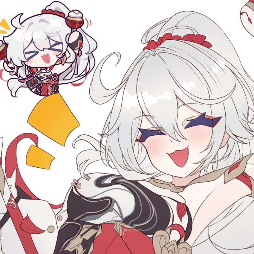 kiana kaslana (honkai and 1 more) drawn by eta and niwa_x_4_torigairu