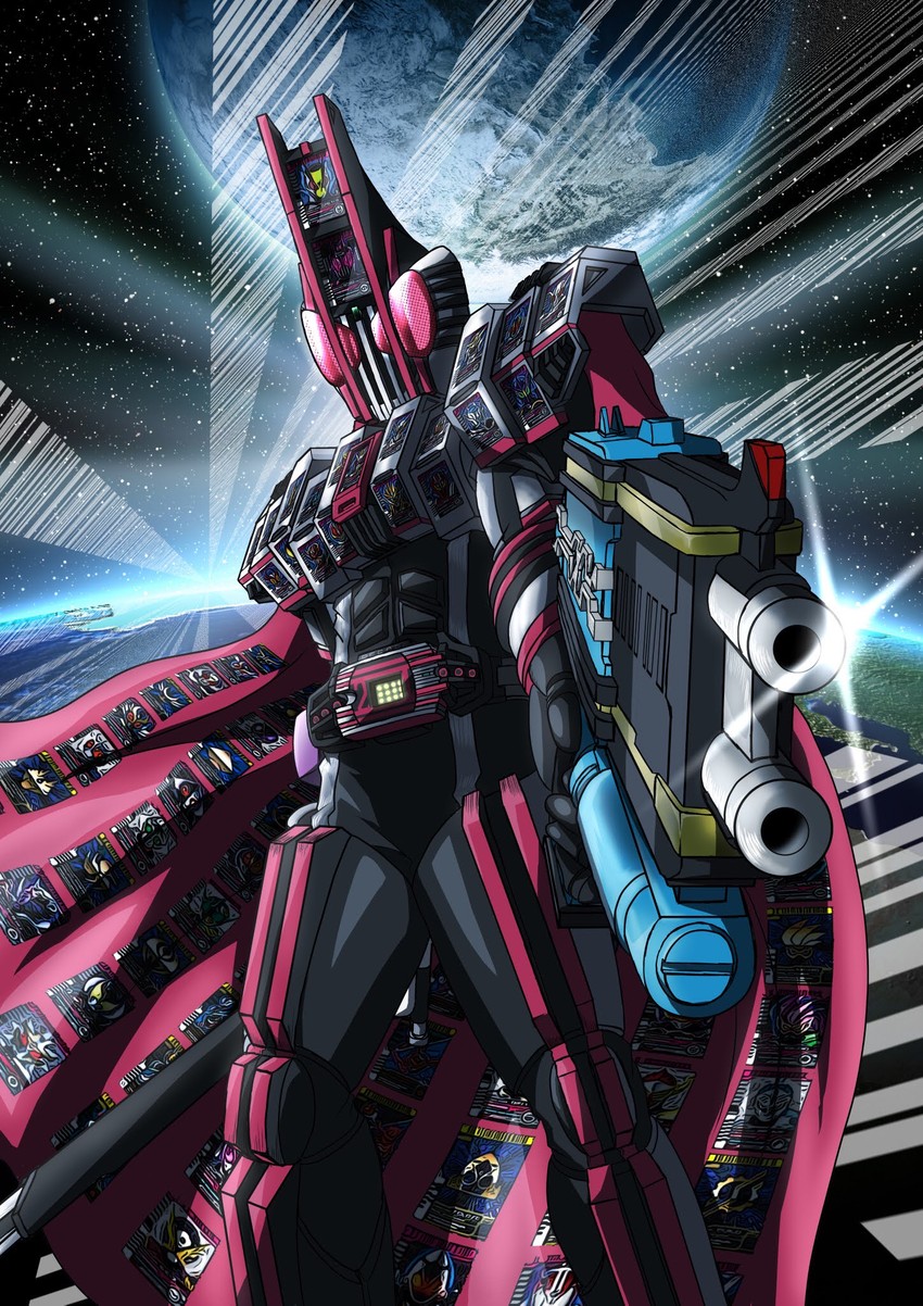 kamen rider kuuga, kamen rider decade, kamen rider double, kamen rider faiz, kamen rider blade, and 25 more (kamen rider and 2 more) drawn by takoyaki_(spartan-201)