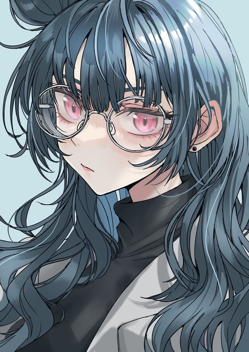 tsushima yoshiko (love live! and 1 more) drawn by fuu_taro