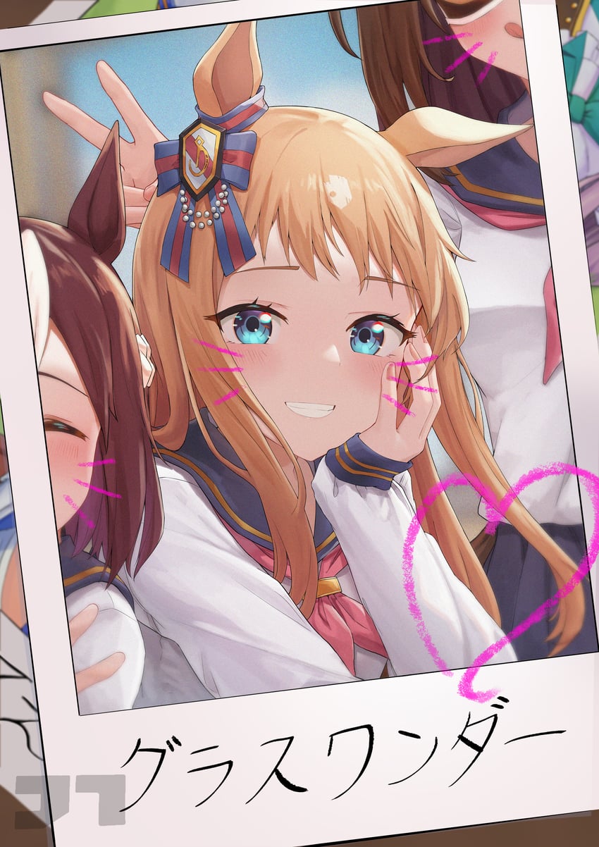mejiro mcqueen, special week, grass wonder, and el condor pasa (umamusume) drawn by jtleeklm