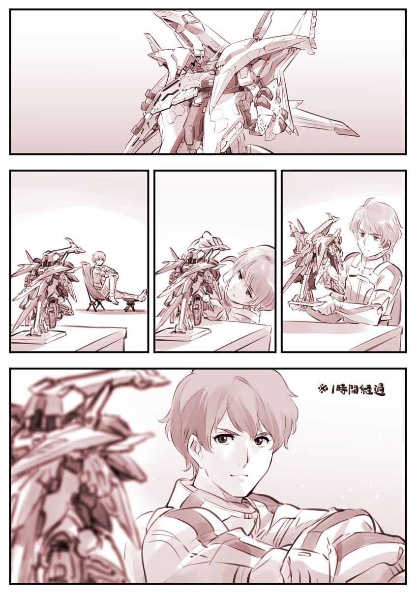 penelope and lane aim (gundam and 1 more) drawn by kato_takuji