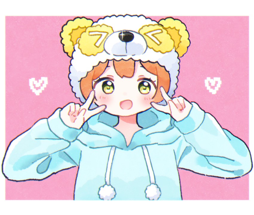 hoshizora rin (love live! and 1 more) drawn by yashino_84