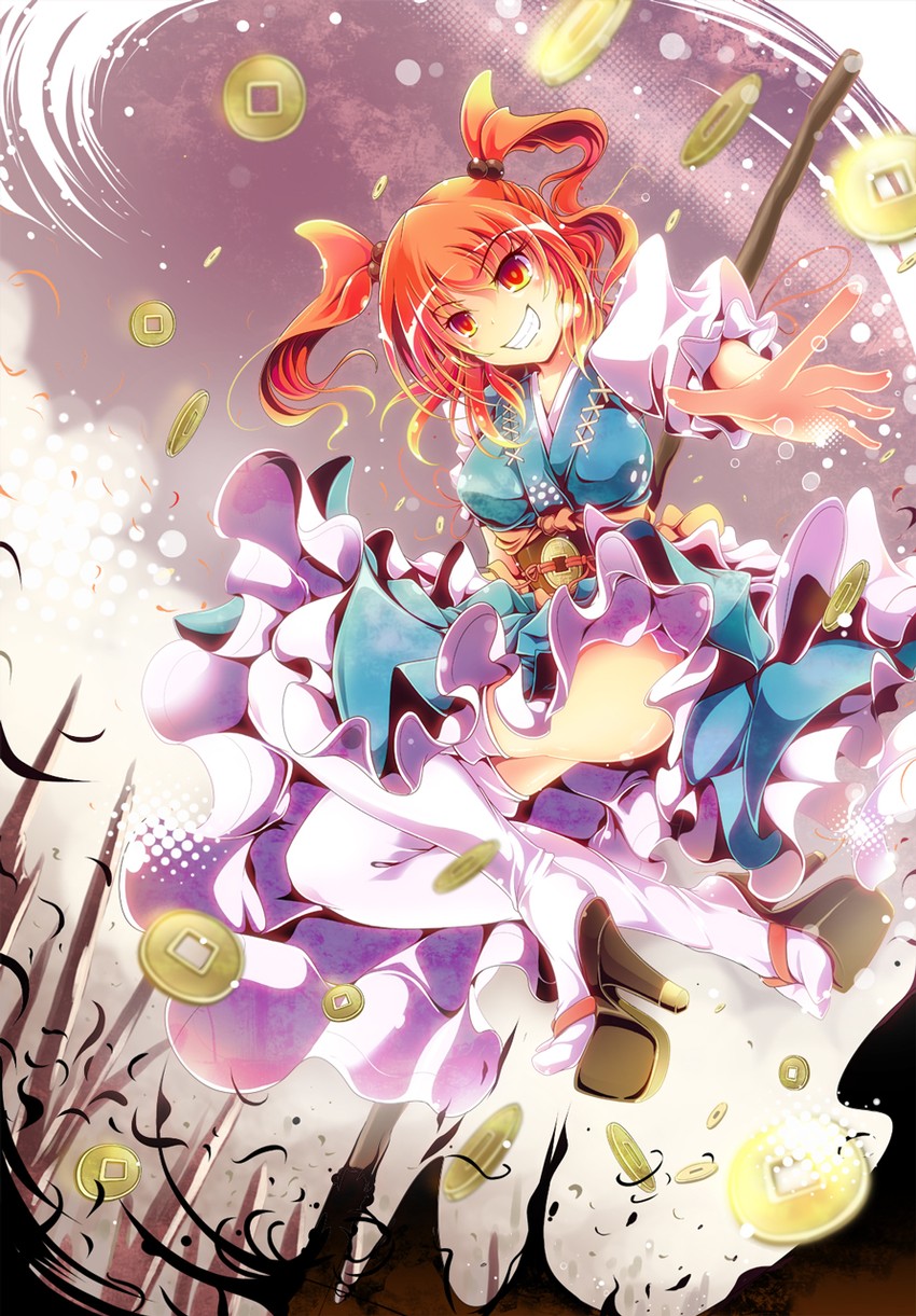 onozuka komachi (touhou) drawn by ichirino_minagi