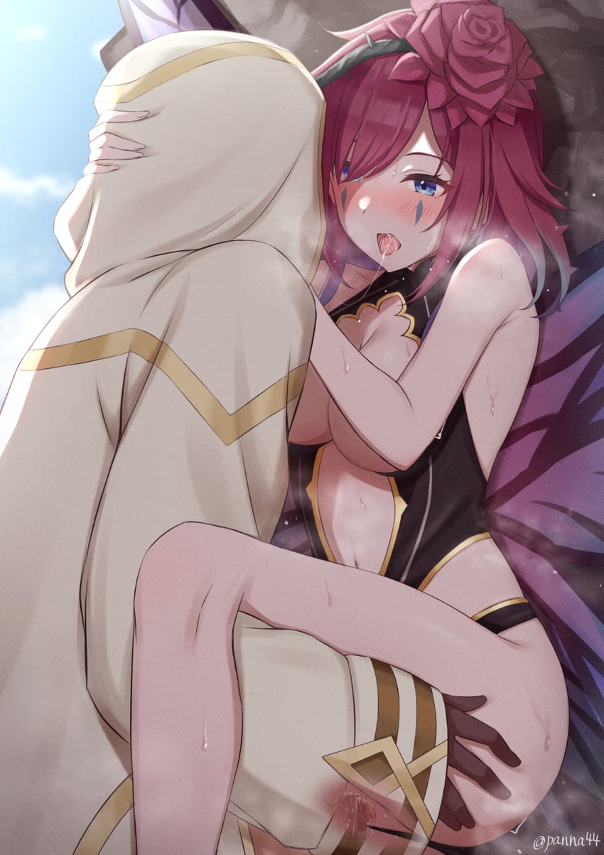 kiran, male kiran, and triandra (fire emblem and 1 more) drawn by panna444