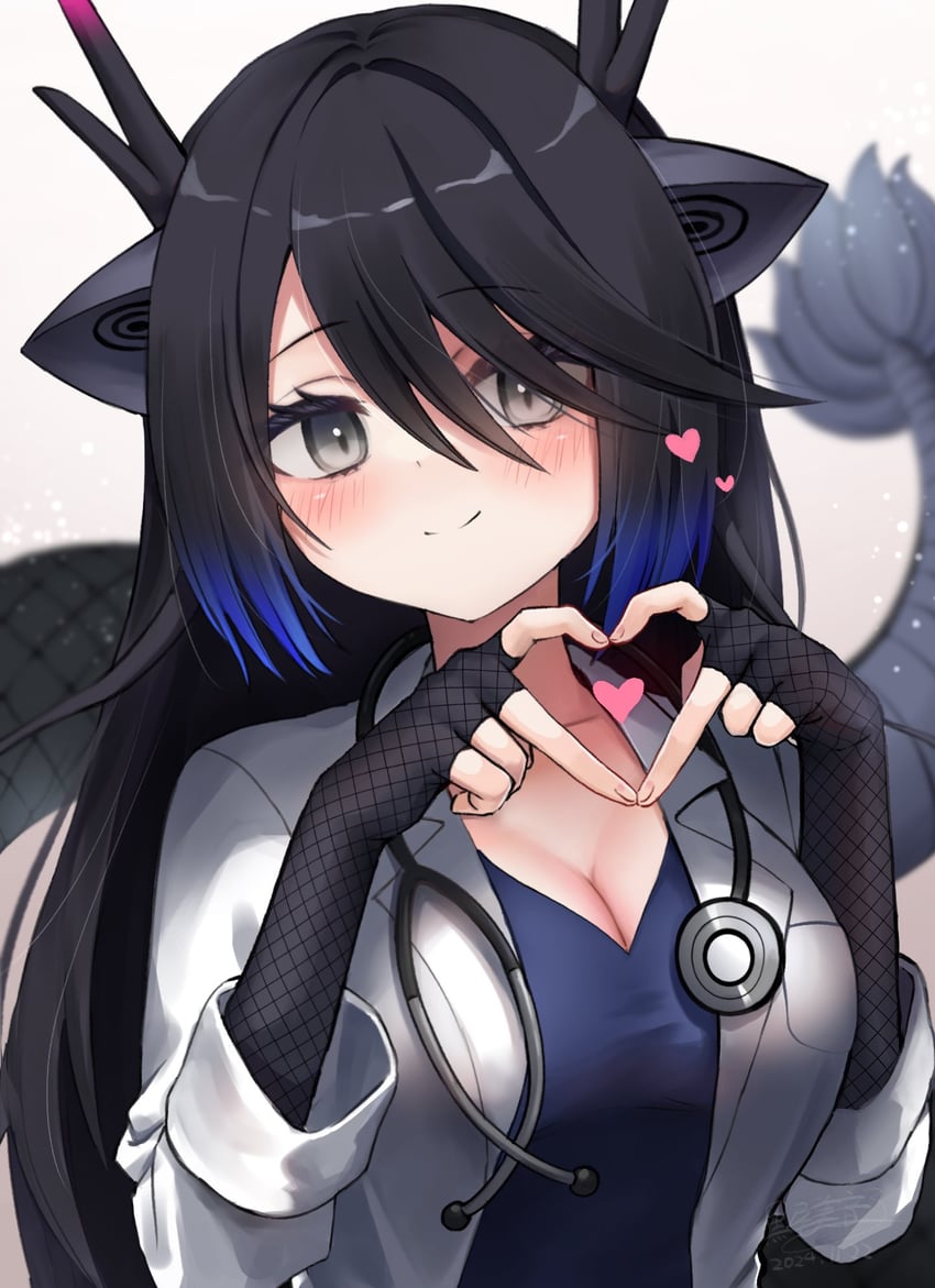 black dragon (kemono friends and 1 more) drawn by mitorizu_02