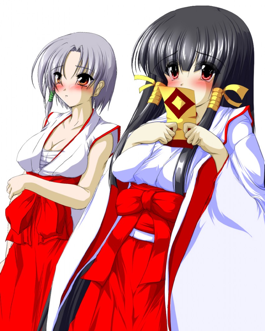 kasuga maori and kasuga tsuzune (arcana heart) drawn by mon_deep_(mitsuki)