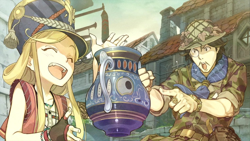 katla larchica and harry olson (atelier and 1 more) drawn by hidari_(left_side)