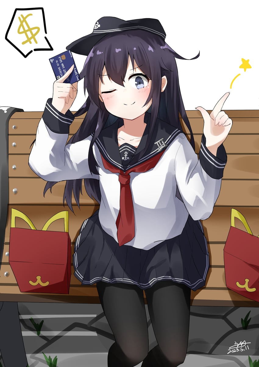 akatsuki (kantai collection and 1 more) drawn by dreamsun