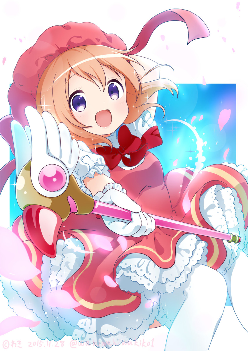kinomoto sakura and hoto cocoa (gochuumon wa usagi desu ka? and 1 more) drawn by neki_(wakiko)
