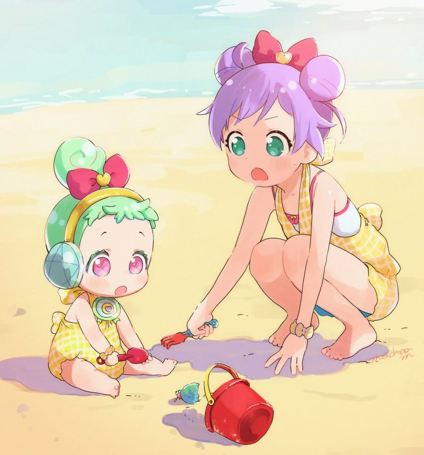 manaka laala, jewlie, and jewlulu (pretty series and 1 more) drawn by machico_maki