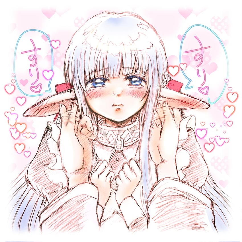 nephelia (maou no ore ga dorei elf wo yome ni shitanda ga dou medereba ii?) drawn by amitukichi