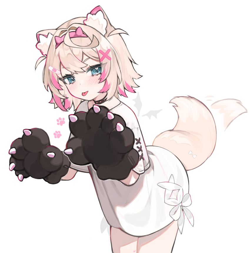 mococo abyssgard (hololive and 1 more) drawn by hoshi_usagi