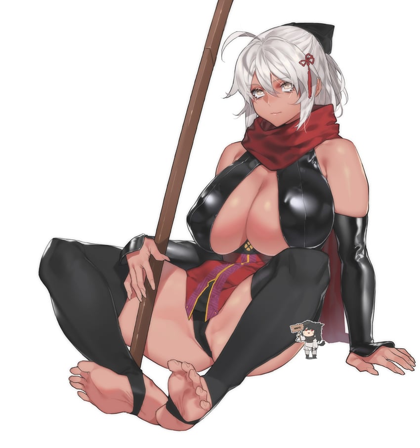 okita souji and okita souji alter (fate and 1 more) drawn by mimyo