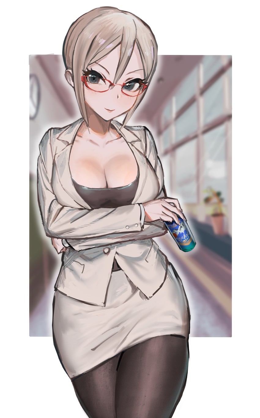 shiomi syuko (idolmaster and 1 more) drawn by aroddst4