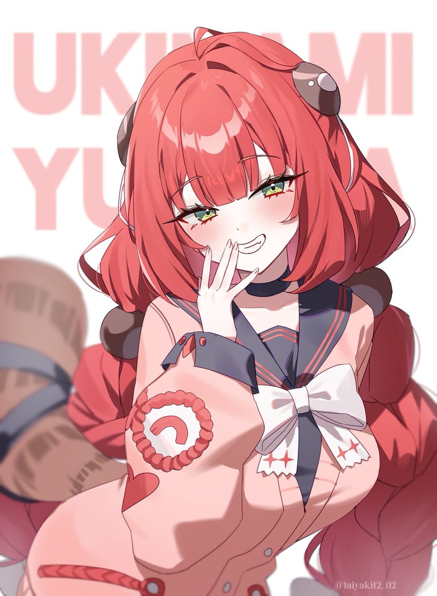 ukinami yuzuha and kama (zenless zone zero) drawn by taiyaki12