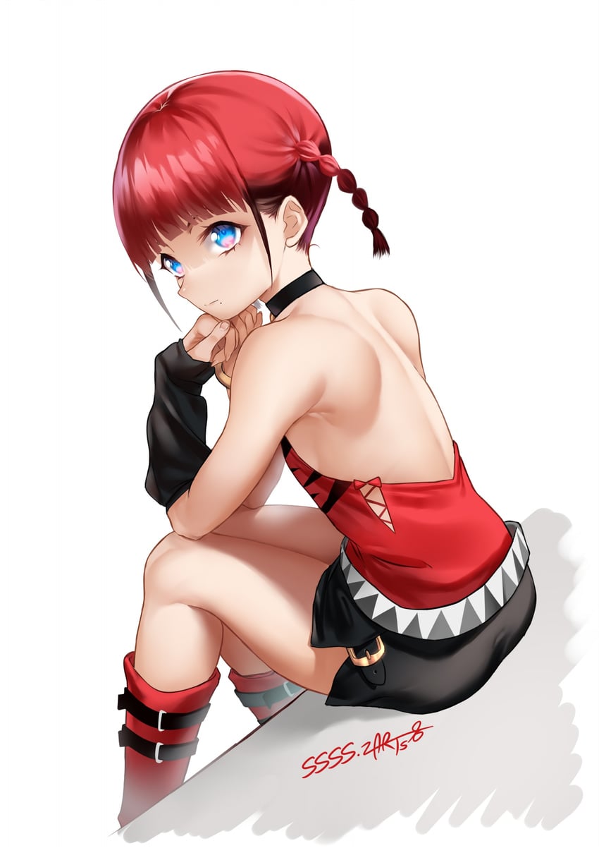 asukagawa chise (gridman universe and 1 more) drawn by zasshu