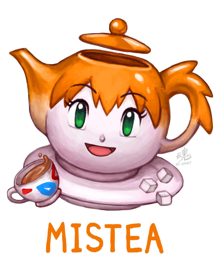 misty and togepi (pokemon) drawn by ry-spirit