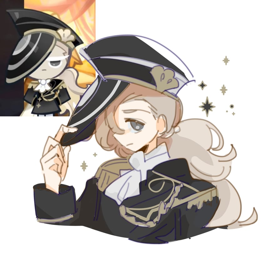 oyster cookie's envoy (cookie run and 1 more) drawn by froggycookiee