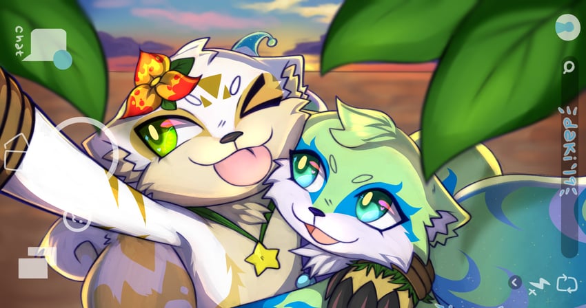 lutari (original and 1 more) drawn by dakiren