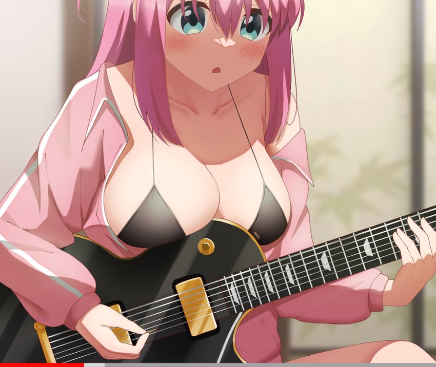gotoh hitori (bocchi the rock!) drawn by poa_mellhen