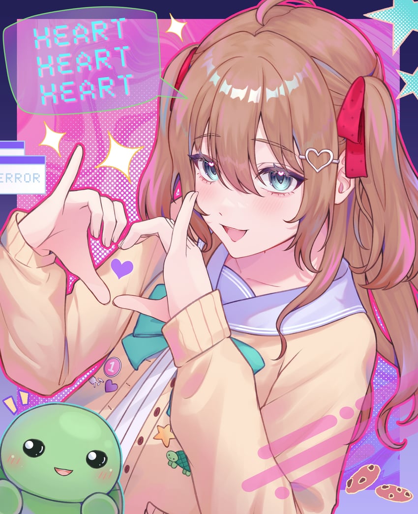 neuro-sama and vedal987 (vedal ai) drawn by chi_ra