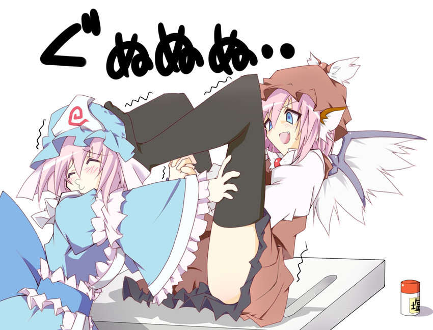 saigyouji yuyuko and mystia lorelei (touhou) drawn by ichimura_kanata