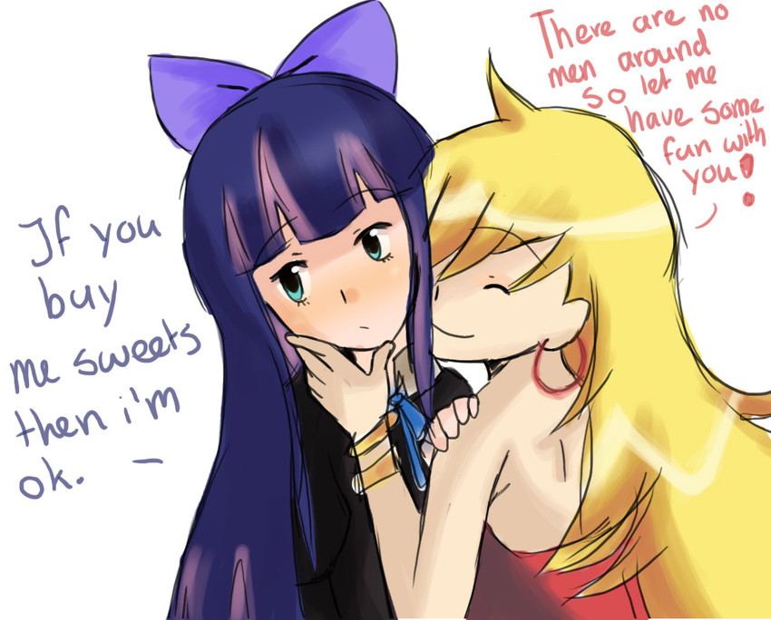 stocking and panty (panty & stocking with garterbelt) drawn by roos-vicee