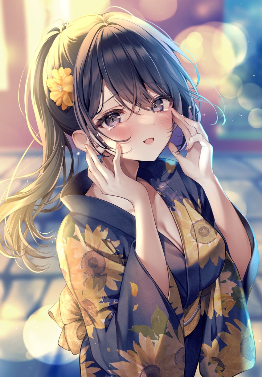 hayashi megumi (koukou jidai ni gouman datta joou-sama to no dousei seikatsu wa igaito igokochi ga warukunai) drawn by yugaa