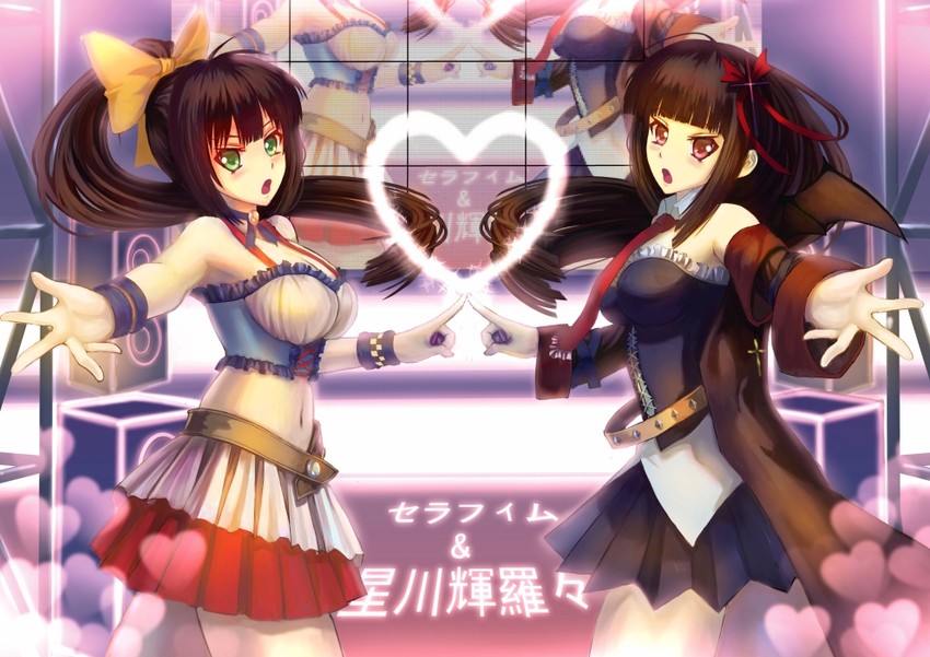 seraphim and saraswati (kore wa zombie desu ka?) drawn by takibi_(tamikyo)