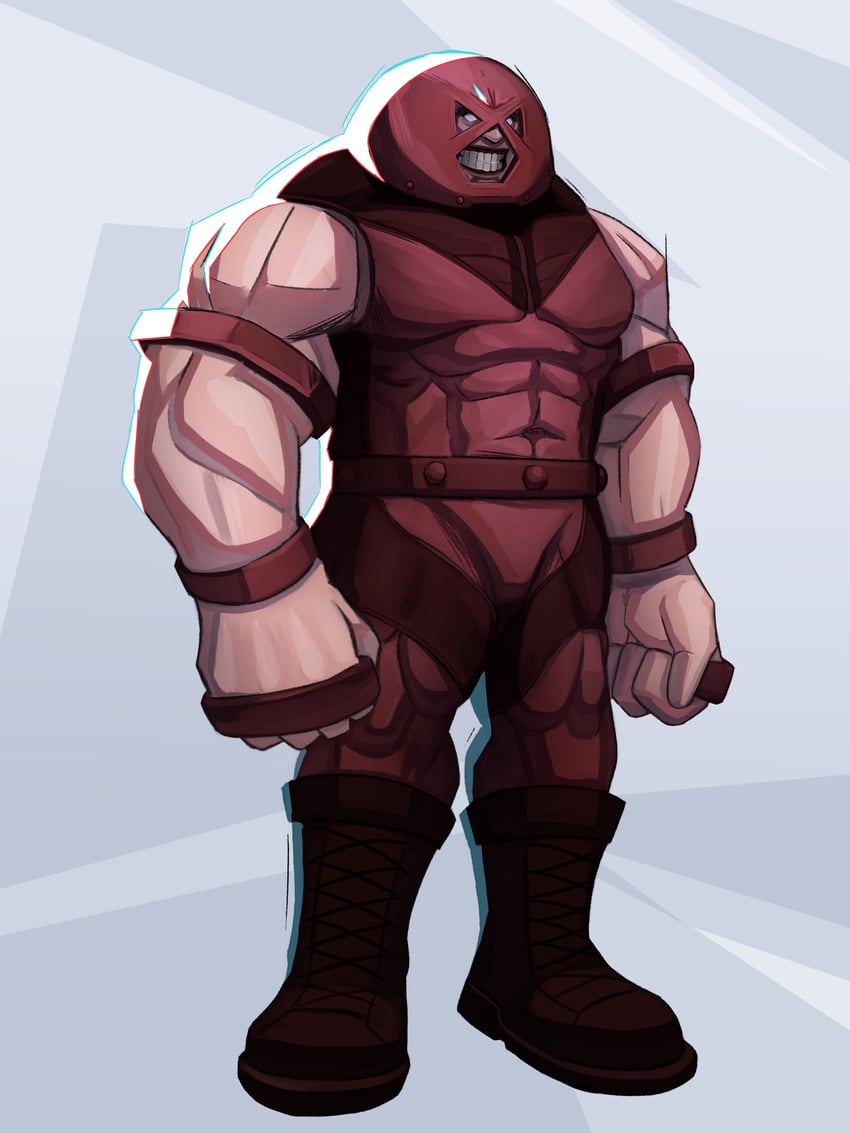 juggernaut (marvel and 2 more) drawn by ribbions_art