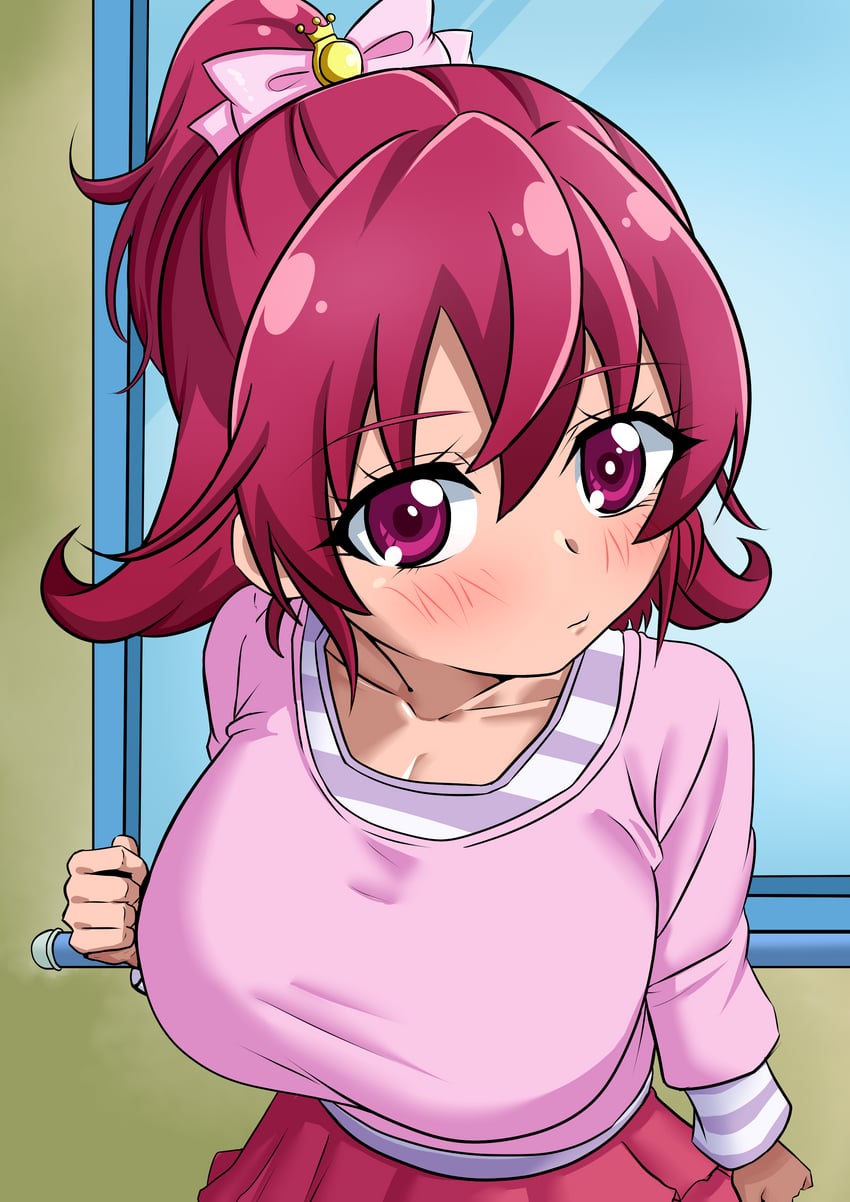 aida mana (precure and 1 more) drawn by skymashiro
