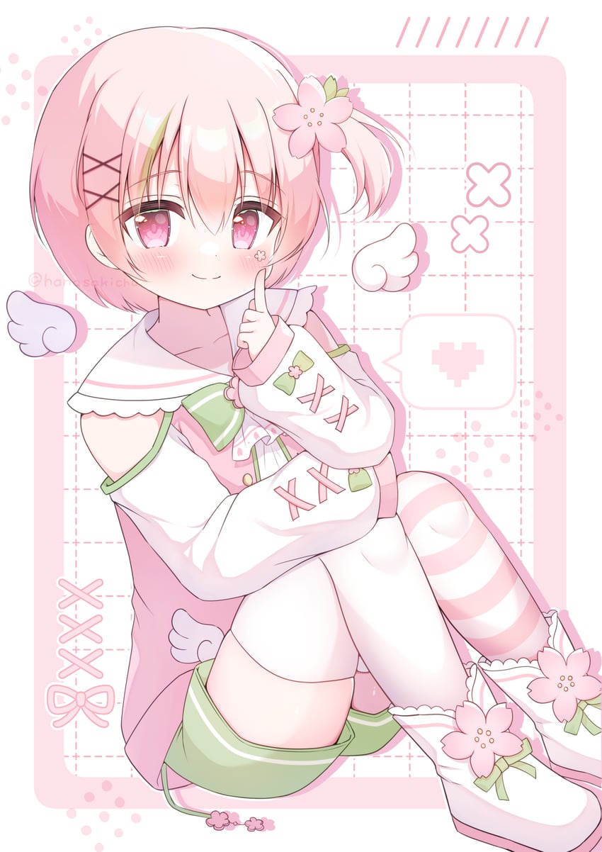 harukaze esola (indie virtual youtuber) drawn by hanasakichu