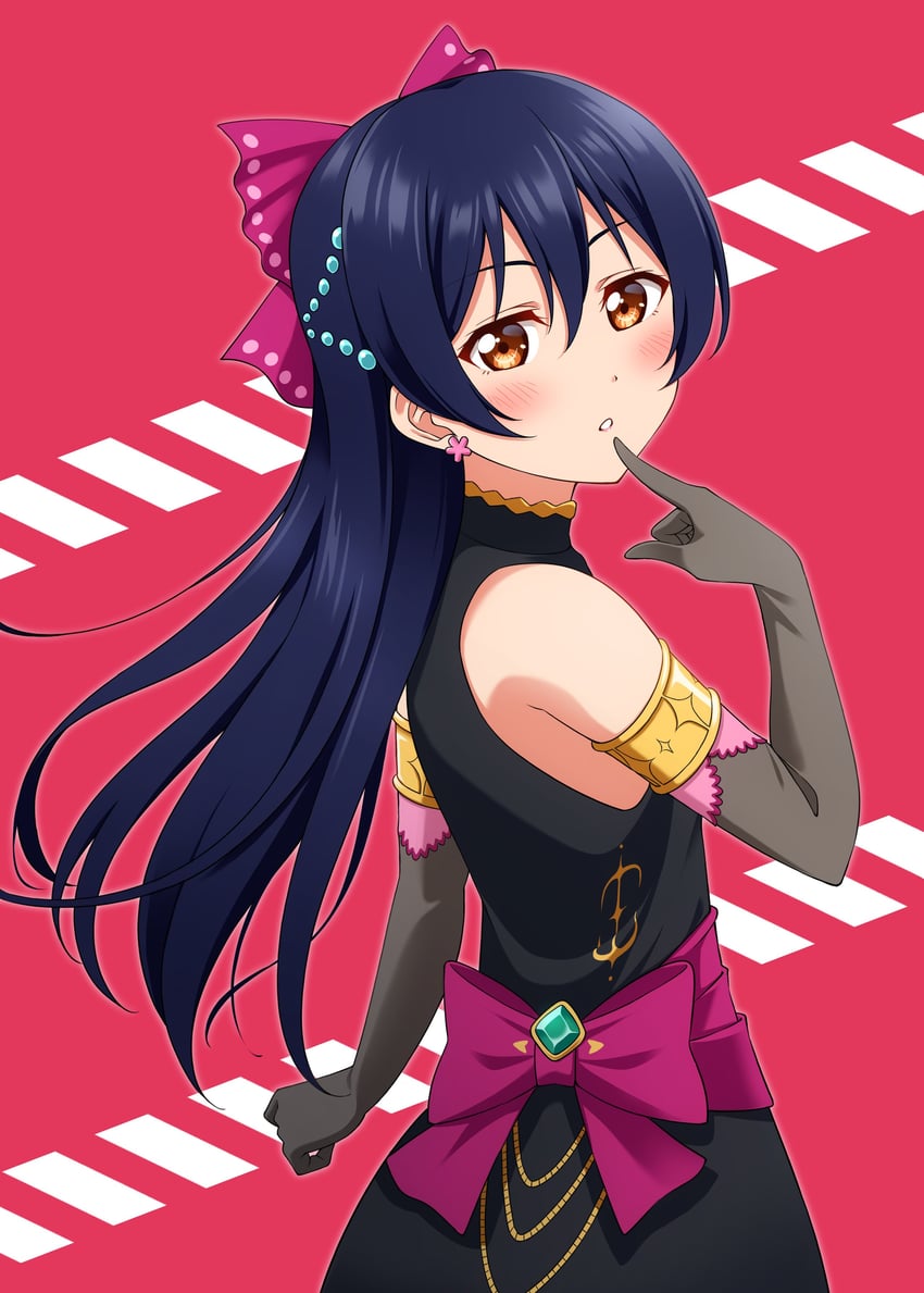 sonoda umi (love live! and 1 more) drawn by haruharo_(haruharo_7315)