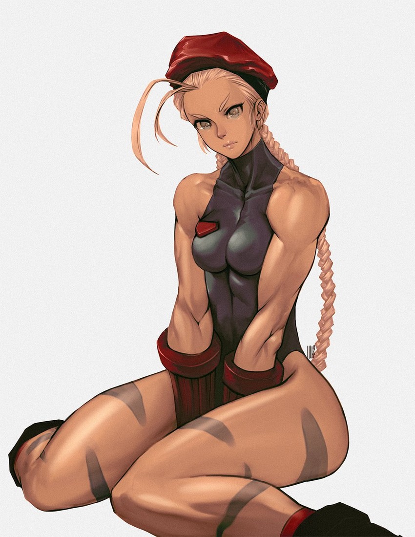 cammy white (street fighter and 1 more) drawn by david_liu